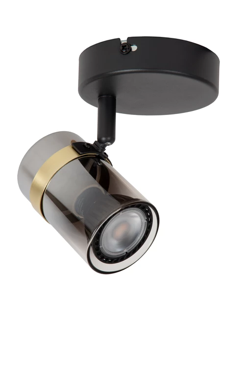 Lucide UPTON - Spot plafond - 1xGU10 - Fumé - éteint